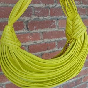 Women’s Lime Green Statement Necklace - Designer Style